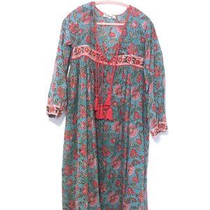 Karni Hand Block Printed Summer Dress